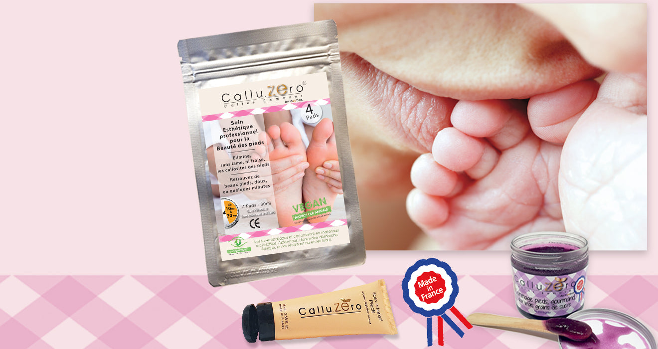 calluZEro retrait des callosités en institut et gamme de soins