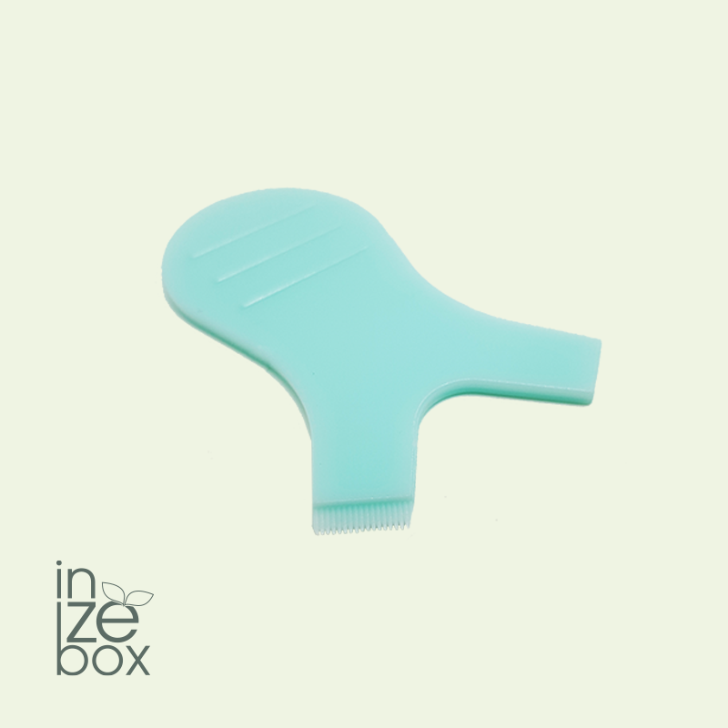 Applicateur Omega inZEbox: permet une mise en place des cils, sur le pad silicone de Rehaussement de cils