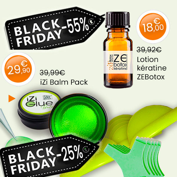 BF25 Kit Je Renouvelle - iZi Concept - Rehaussement de Cils & Browlift Sourcils inZEbox