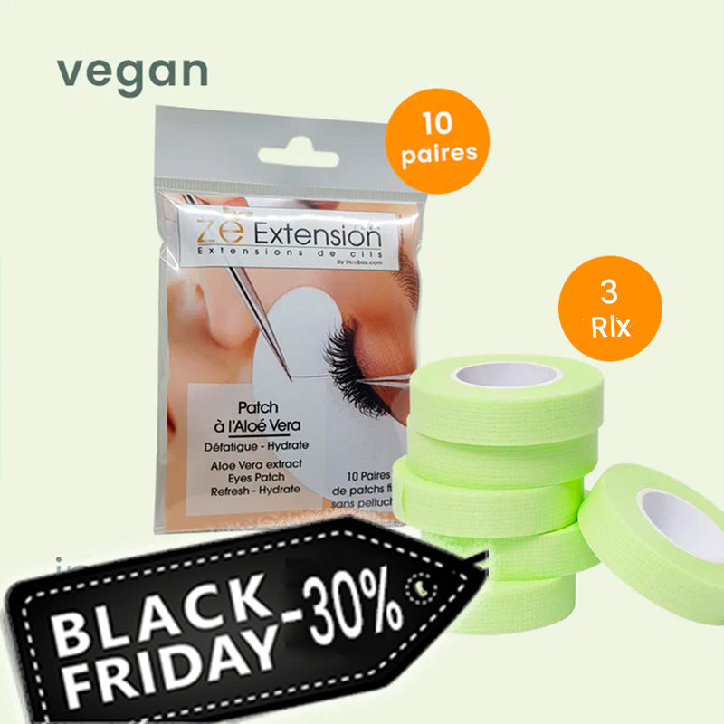 BF25 Patchs et Scotch de protection Prestations Regard Green x3