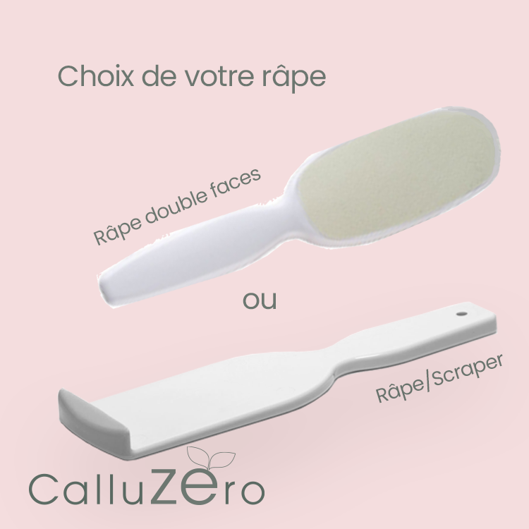 Rapes Retrait des callosité calluZEro calluspeeling