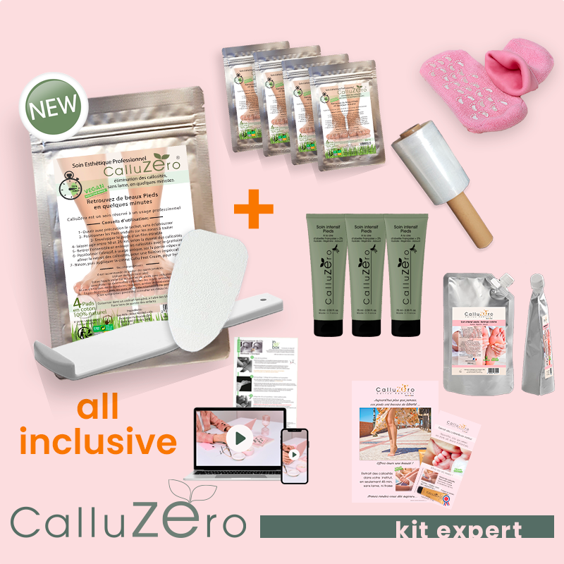 Tout pour démarrer le soin des pieds calluspelling calluZEro