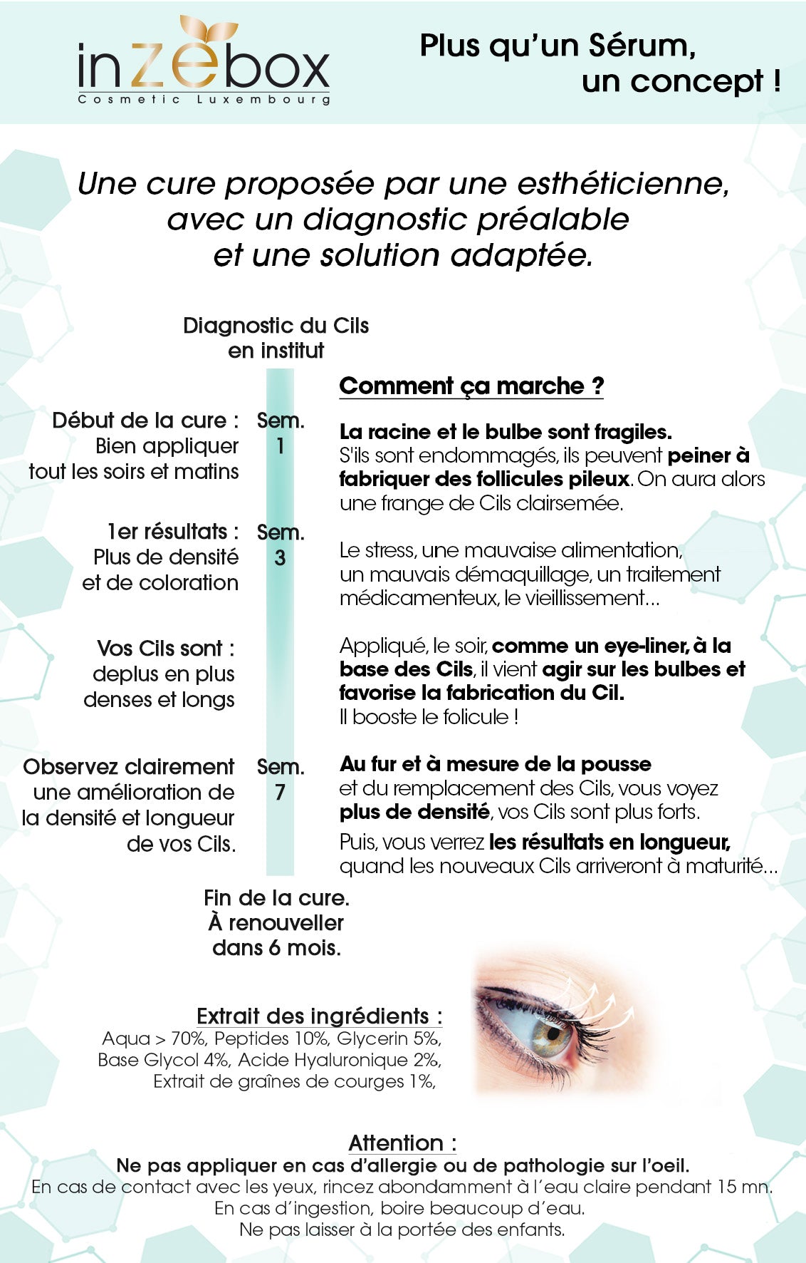 ZESerum+ Stimulateur de repousse cils