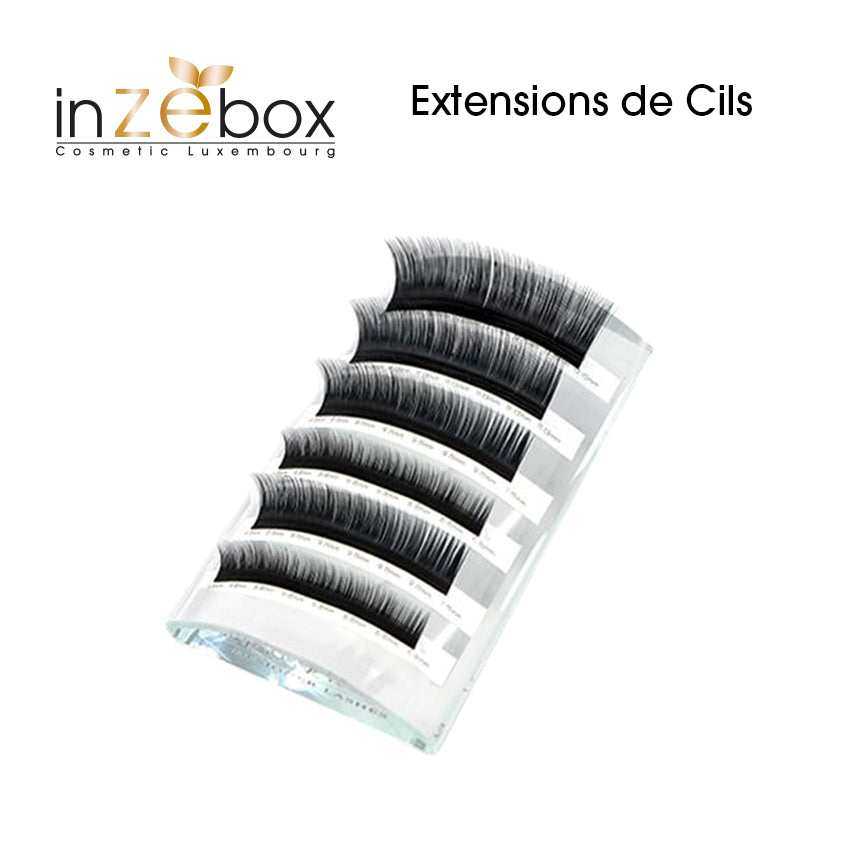 Matériel Extension de Cils : extension de cils à cils cristal courbe