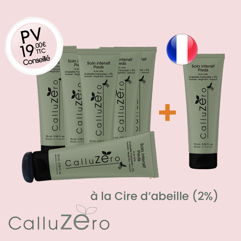 Soin anti-callosités calluZEro - Crème hydratante pieds