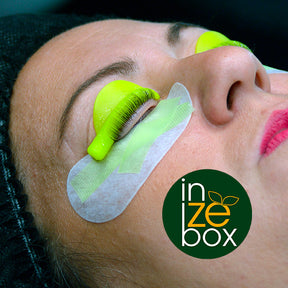 Rehaussement de cils inZEbox Pads silicones 5 tailles