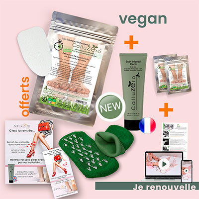 Kit Je Renouvelle Pro. / Soin anti-callosités calluZEro / "Hydratation" + Cadeaux