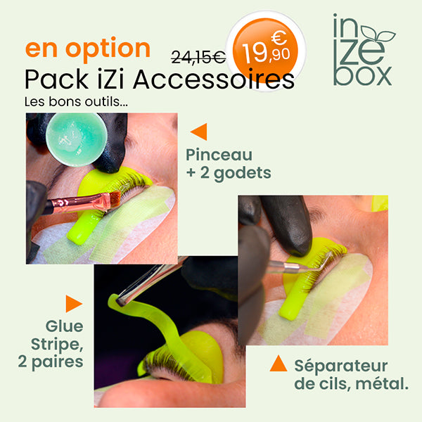 Kit Je Renouvelle Pro. - Balm Glue - Rehaussement de Cils & Browlift Sourcils inZEbox