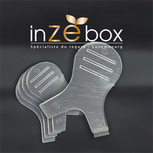 Applicateur Omega inZEbox: permet une mise en place des cils, sur le pad silicone de Rehaussement de cils