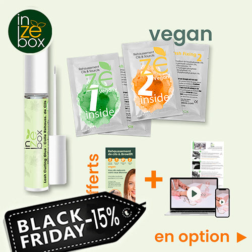 BF25 Kit Je Renouvelle - iZi Concept - Rehaussement de Cils & Browlift Sourcils inZEbox