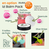 Pack Balm Glue Pro. et accessoires - iZi Concept - Rehaussement de Cils & Browlift Sourcils inZEbox