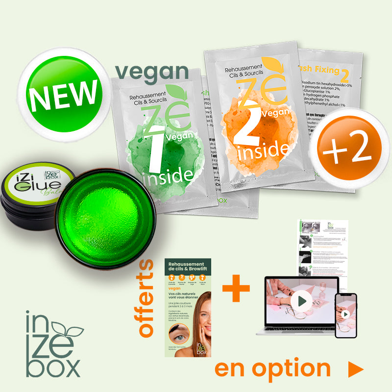 Kit Je Renouvelle - Balm Glue - Rehaussement de Cils & Browlift Sourcils inZEbox