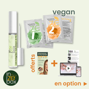 Kit Je Renouvelle - Colle classique - Rehaussement de Cils & Browlift Sourcils inZEbox